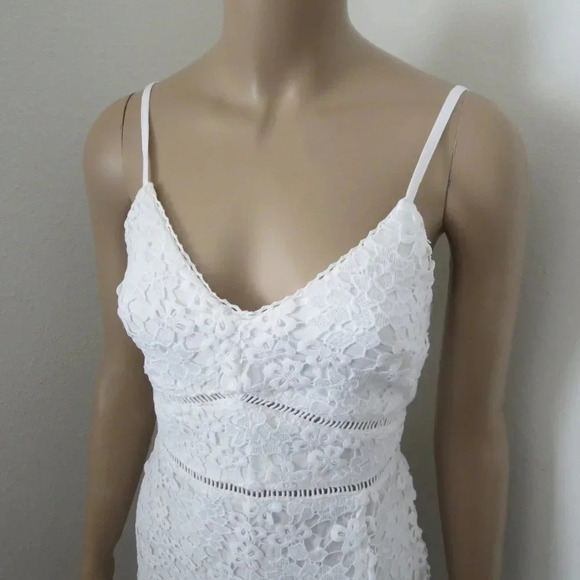 NWT Abercrombie & Fitch White Lace Dress XS S M - Picture 4 of 6